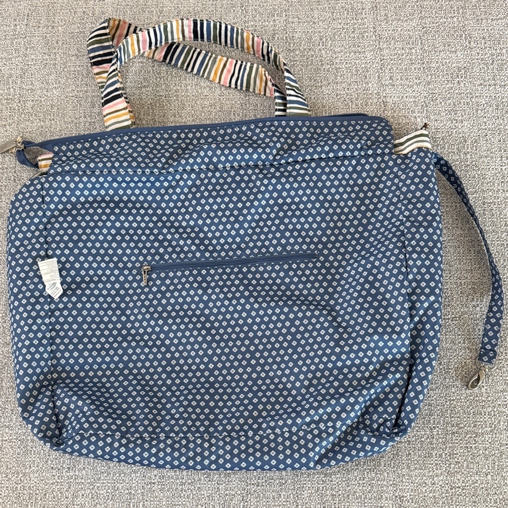 Jujube Striped Multicolor light weight Tote Bag - Picture 4 of 5